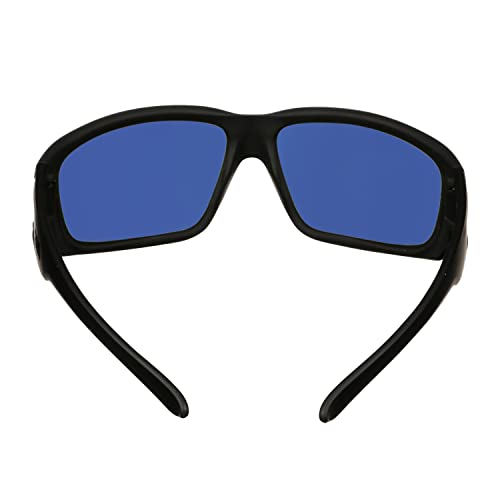 3M Maxim Elite 1000 Series, MXE1029SGAF-BLK, Black Frame Anti-Scratch Coating, Blue-Violet Mirror AS Lens2
