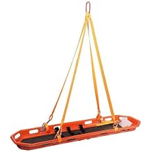 Stainless Steel Basket Emergency Stretcher Basket,Emergency Air PE Basket Stretcher, Hanging Basket Stretcher Spineboard with Accessories