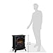 Duraflame DFS-500-0 Thomas Electric Stove with Heater, Black