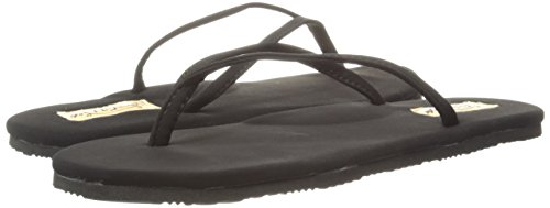 Flojos Women's Fiesta Flip-Flop, Black, 7 M Us #TOP6