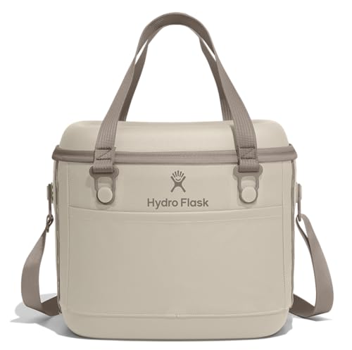 Image of Hydro Flask Carryout Cooler - Insulated Portable Soft Cooler - 15 L Capacity in Oat