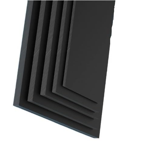 Hoja de plástico ABS negro de 300 mm para sustitución de paneles dañados