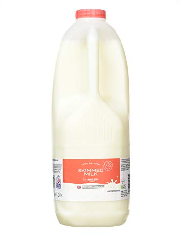 by Amazon British Skimmed Milk 4 Pints 2.272L