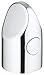 Produktbild GROHE Temperaturwählgriff (Original Ersatzteil, Langlebig, Robust, Herstellergarantie: 5 Jahre), Chrom, 47729000