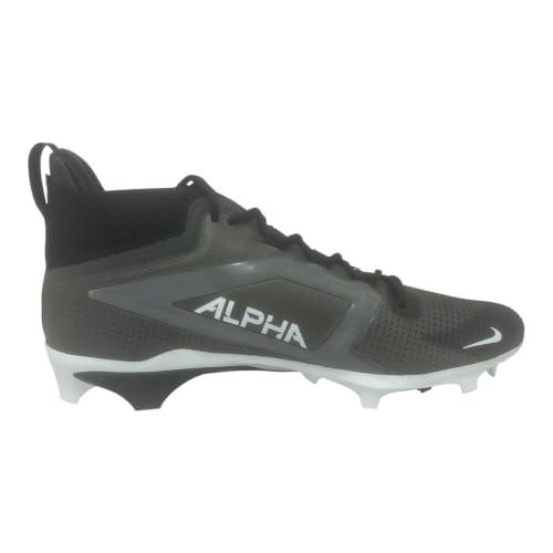 Image of Nike Alpha Menace 4 Elite Football Cleats (FD7036-600, University Red /Team Red /Black /White)