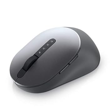 (Renewed) Dell Multi-Device Wireless Mouse MS5320W - 3yrs Adv. Exc Serv