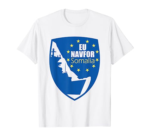 Opération Atalanta EU NAVFOR Somalie Pirate T-Shirt