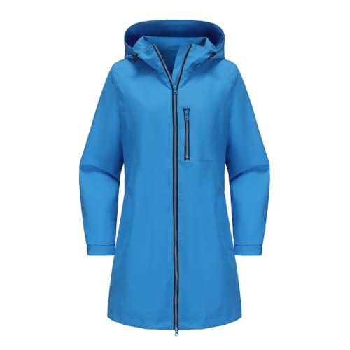 Chaqueta de transición para mujer abrigo softshell impermeable negro corto con capucha 3