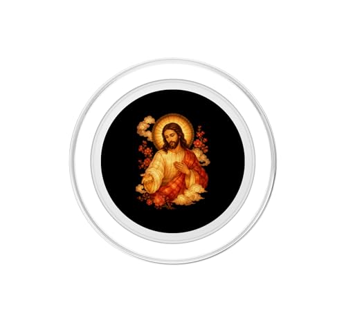 PopGrip para MagSafe con Imagen de Jesucristo en Oración 2