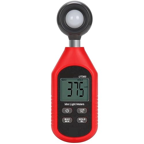 デジタル温度湿度計 騒音計 風速計 照度計 利用可能 幅広い応用(Lux meter)