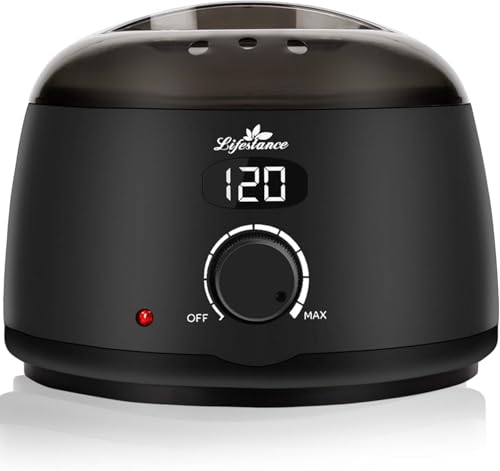 Lifestance Professional Wax Pot Warmer, L2 Premium Digital Wax Melt Machine for Hair Removal, 500ml 14oz LCD Wax Heater for Hard Wax Beads Fast Heat,...