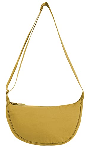 Image of Crossbody Bag Hobo Sling Crescent Bags Women Men Trendy Small Shoulder Bag Purse Dumpling Casual Handbag Adjustable Strap