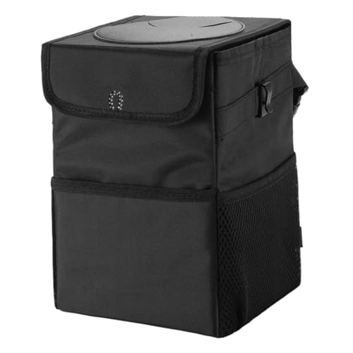 Poubelle pliable pour voiture avec couvercle Zerodeko