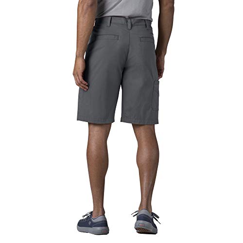 Dickies Men's 11 Inch Temp-Iq Performance Hybrid Utility Short, Charcoal, 34 #TOP1