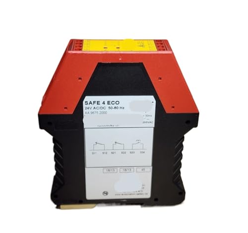 Relais de sécurité 4 ECO 24V éliminez les pannes de tension du module 9675.2000