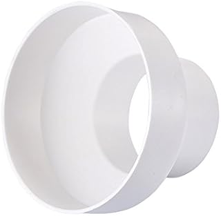 Hon&Guan Straight Duct Reducer and Increaser Adaptor Connector Inline Heating Cooling Ventilation Duct