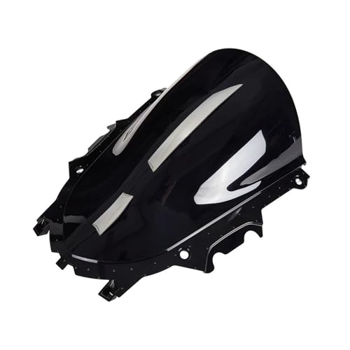 Windabweiser Motorrad Windschild Für Yamaha Für YZF-R3 VYZF-R25 R3 R25 2019–2022 Baujahre Windschutzscheibe(Zwart)