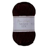 100% Microfiber Polyester. Easy Care Machine Washable. Perfect for Toys & Blankets 100g, 110m - 120yd approx. Tension 12x12cm: 18 sts, 26 rows.. Recommended Needle Size: 7.5 - Hook Size: 5.5. Application: Utopia Crafts Velvet Lux Yarn can be applied ...
