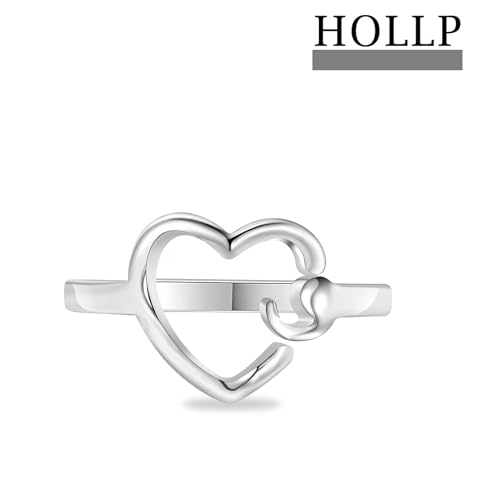 HOLLP My Story isn't Over Yet Semicolon Ring Suicide Awareness Gift Warrior Fighter Semicolon Jewelry Self Harm Awareness Suicide Survivor Gift With Card2