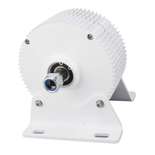 Alternateur à aimant permanent 48V 400W triphasé synchrone avec base