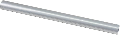 Feelers 1 pieza de tubería de aluminio 6061 1-1/4" (32mm) DE x 1" DI x 8" de longitud, tubo de tubería redonda recta para mobiliario, bricolaje,