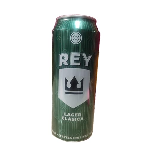 Cerveza Rey Lager Clásica, Lata de 50cl