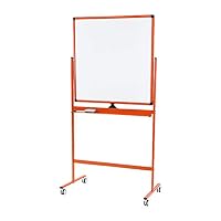 Amazon.co.jp: ホワイトボード 脚付き 600×900mm 高さ2段階 両面