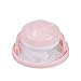 Épilateur pour poils d'animaux pour machine à laver, filtre à cheveux réutilisable, laveuse de sacs, récupérateur de cheveux, flotteur, collecteur de peau d'animal familier (rose)