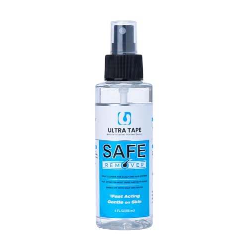 Image of Glue Remover Spray Skin Safe Citrus Formula 118 ml for Wigs | Fast acting citrus adhesive remover softens glue residue from wigs toupees and hair patches safely
