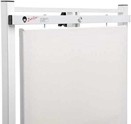 Bob Ross 2-in-1 Studio Easel - As Seen on Netflix Metal Easel Four Legged Tabletop Easel - White