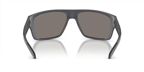 Arnette Men's AN4330 Hijiki Square Sunglasses, Grey/Light Grey Mirrored Silver, 63 mm4