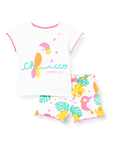 Chicco t-shirt manches courtes et short fille 064 2A 0-24 mois vêtement
