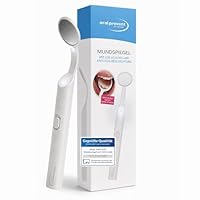 ORAL-PREVENT DR. THOMSEN Mundspiegel mit LED-Licht - Dentalspiegel für bessere Zahnpflege - Anti-Fog-Beschichtung - Klein