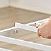 ZINUS Florence Full Panel Metal Platform Bed Frame, Mattress Foundation, No Box Spring Needed, Easy Assembly, White, Queen