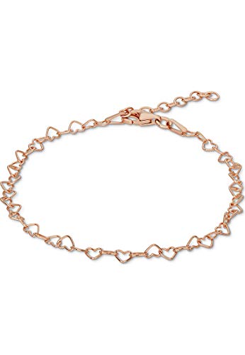 Preisvergleich Produktbild QOOQI Damen-Armband Silber One Size Roségold 32012078