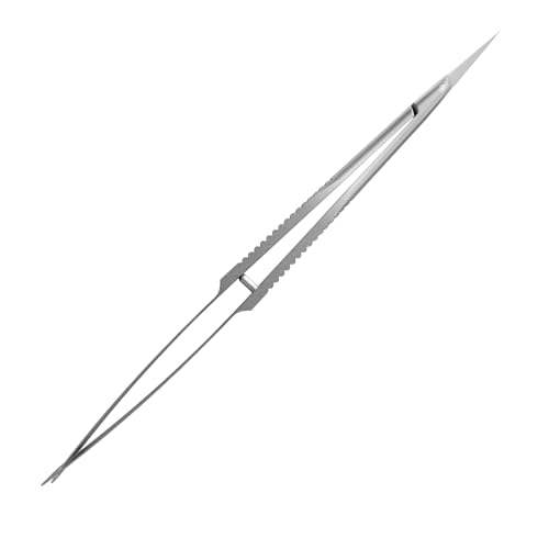 Staleks EXPERT 90 Type 1 SE-90/1 – Professionelle Cuticle Micro-Schere, Mini-Klingen, Präzisions-Mikroschere, Edelstahl, Für Maniküre