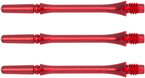 コスモダーツ フィットシャフト ギア シャフト スリムスピン クリアレッド5