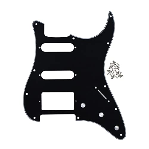 BIPROS Ensemble de 11 Trous for Guitare électrique Pickguard SSH HSS Guitar Scratch Plate &Vis for pièces de Guitare St… - Les Beatles, Paul McCartney, John Lennon, RIngo Starr, George Harrison BIPROS Ensemble de 11 Trous for Guitare électrique Pickguard SSH HSS Guitar Scratch Plate &Vis for pièces de Guitare St… – Image 6