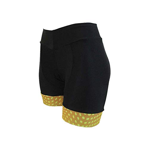 CONJUNTO CICLISMO FEMININO AMARELO FLUOR Amarelo, M