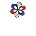 Produktbild In the Breeze 2674 Patriotic Windee Wheelz Flower Spinner, Rot / Weiß / Blau