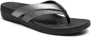 MEGNYA Arch Support Flip Flops for Women, Womens Orthopedic Sandals, Orthopedic Flip Flops Women, Plantar Fasciitis Sandal, Sandals for Women with Arch Support Size 8