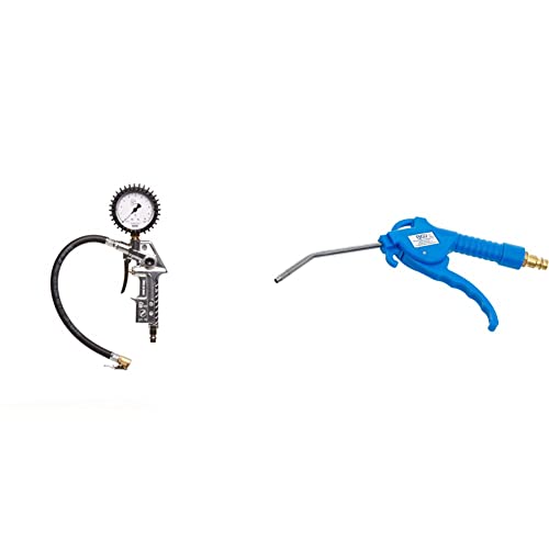 Gonfleur de Pneus Michelin avec manomètre pour corriger la pression et nettoyer le moteur
