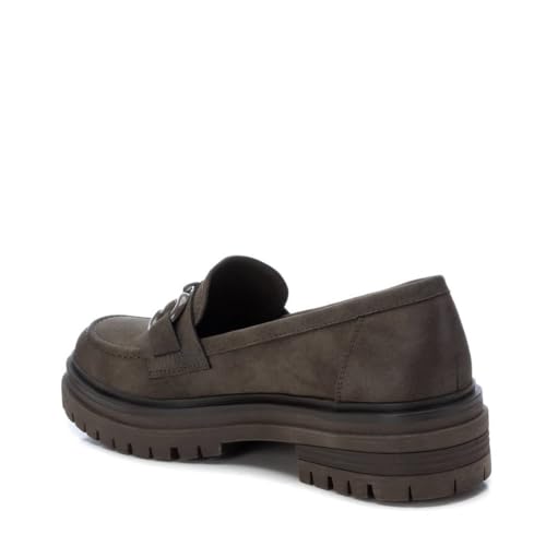 Refresh Para Mujer. 17142202-KAKI Mocasines 171422 Kaki (37), Plano, 3 A 5Cm, Ninguno, Casual, Verde, ImitacióN Cuero, CláSico - 4
