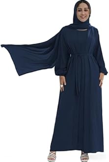 Zofocy Women's Modern Muslim Abayas Modern