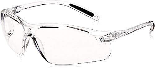 Honeywell Polycarbonate 1015360 Clear Frame Hard Coated and Anti-Fog Goggles