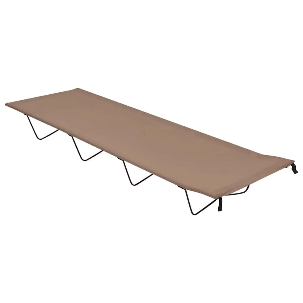 Campingbetten 2 STK. 180x60x19 cm Ox-Gewebe und Stahl Taupe,Sportartikel,Outdoor-Aktivitäten,Camping & Wandern,Camping-Möbel,Feldbetten,Taupe,6.01 kg-312487
