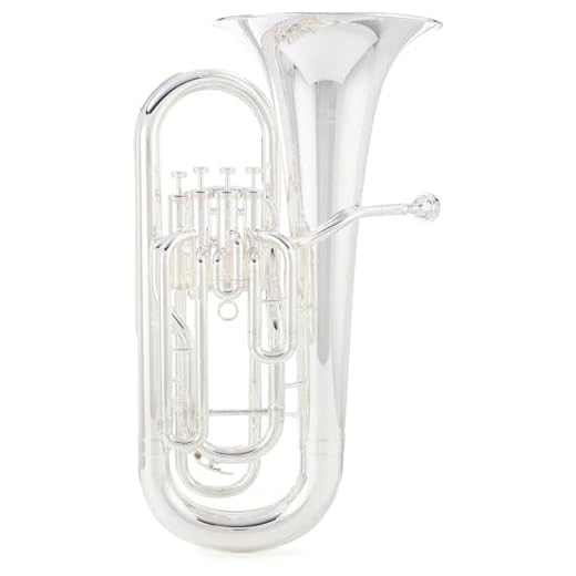 Yamaha YEP-321S 4-valve Intermediate Euphonium - Silver Plated