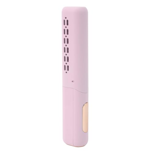 Mini plancha recargable inalámbrica para cabello morada miniatura 4