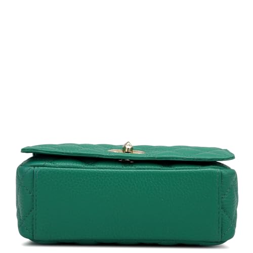 Image of Da Milano Small Leather Shoulder Bag (LB-OR-3024)