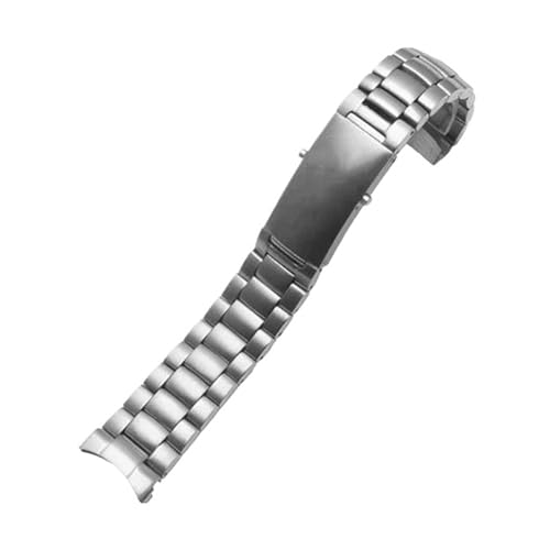 Bracelet de montre acier inoxydable massif 20 mm pour remplacer un maillon usé